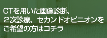 CTを用いた画像診断、2次診療、セカンドオピニオンをご希望の方